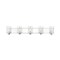 Z-Lite Beckett 5 Light Vanity, Chrome And Clear Seedy 492-5V-CH - alternate 4